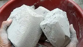 pure grey dirt #tubcrumbling#bigshape#soft#satisfying 🩷