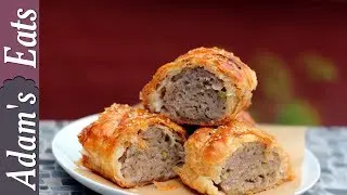 Sausage rolls with fennel seeds and sage