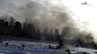 Кубинка 23.02.2013г. Постановка боя.