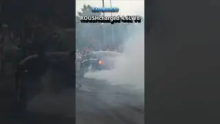 ROUSH Stage3 Mustang Burnouts & V8 Sound!! #musclecars #burnouts #americanmuscle #jamboolio #shorts