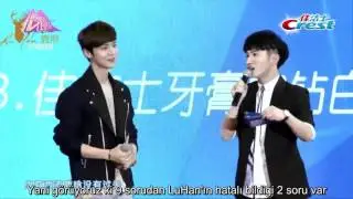 [Türkçe Altyazılı] Crest Basın Konferansı - LuHan