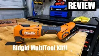Ridgid NEW Multitool KIT- Full REVIEW