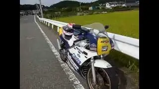 2015 HONDA NSR250R (88) and Fujinoki farm road 0923