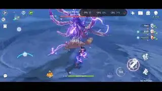 Genshin impact mobile 60fps test Oneplus7T Snapdragon855plus