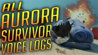 ALL AURORA LIFE-POD VOICE LOGS (NEW WITH VOICE ACTING) | Subnautica