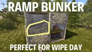 The Strongest SMALL Bunker Base You Can Build in Rust (Solo/Duo)