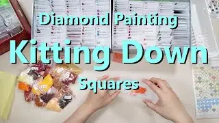 Diamond Painting Kitting Down - Squares