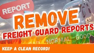 How to Remove a Freight Guard Report!
