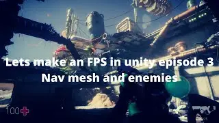 Let's Make a survival FPS Game in Unity! - Part 3: Enemies and navmesh! (unity3d fps tutorial)