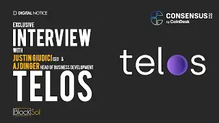 Telos- Interview with Justin Giudici, CEO & AJ Dinger, Head of Business Development | #Consensus2022