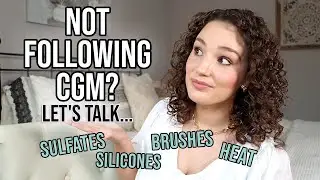 Rules I Break from the Curly Girl Method + How to Recover from Damage