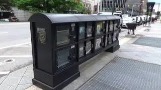Колумбус, штат Огайо - гуляю в центре города.