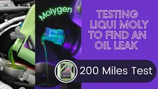 How to find an Oil leak with Liqui Moly Molygen