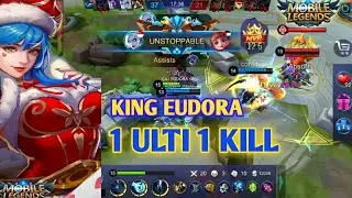 EUDORA Top Global || One ulti one Kill-Mobile legend