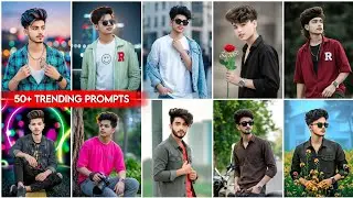 50+ INSTAGRAM TRENDING 🔥 AI PHOTO EDITING PROMPTS ONLY FOR BOYS 😎