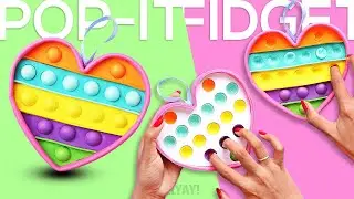 Pop It Fidget Toy | Fidget Toys Making | DIY Pop It