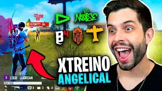 🔴 XTREINO AO VIVO! 🔴 CODIGUIN ANGELICAL! 🔴 LOUD, NOISE, LOS, B4... 🔴 FREE FIRE! 🔴