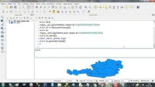 Python in QGIS. Lesson 0. Vector Layer; Selection.