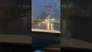 « Орхан» бушует.. еду с работы.. Потоп в Королёве..