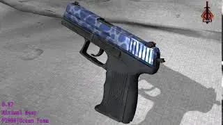 P2000 Ocean Foam Skin Wear & Float Preview