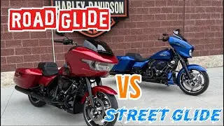 Comparing the 2025 Road Glide vs 2024 Street Glide - Which one is better???