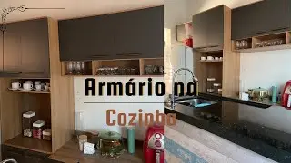 Mudamos a cozinha : Armário Novo, torneira