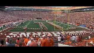 Longhorns take the Field for UTSA