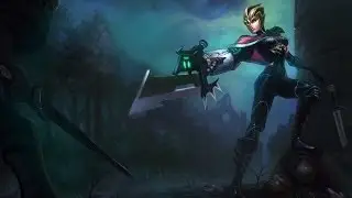 League of Legends - Crimson Elite Riven Skin