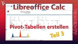 #libreoffice  Calc  - Pivot Tabellen erstellen   #linux