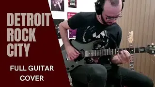 Detroit Rock City -  Kiss - Guitar cover by Breno Abarca