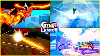 King Legacy Update 3.5 HUGE Review ! | Magma V2 - ICE V2 - LIGHT V2? | Visual Revamps , New Boss ++