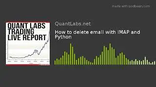 How to delete email with IMAP and Python