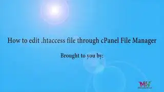 How to Edit & Locate Your .htaccess File in cPanel