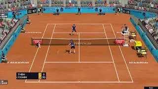 Tennis elbow 2013 Thiem vs Fognini madrid Maxou patch update