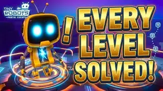 Tiny Robots: Portal Escape | FULL GAME - Walkthrough, Gameplay, No Commentary, Android