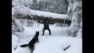 Wielka Sowa 2018. Śnieg. Frajda :)