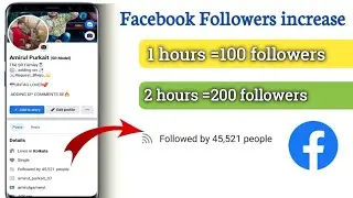 how to grate real FB followerd Facebook followers increase 2023