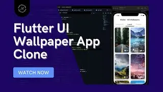 Flutter Wallpaper App UI 