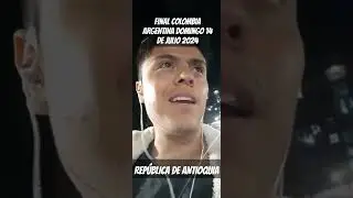 ¡ÉPICO COLOMBIA Y MESSI EN LA FINAL DE LA COPA AMÉRICA 2024! PERO ATENTOS...