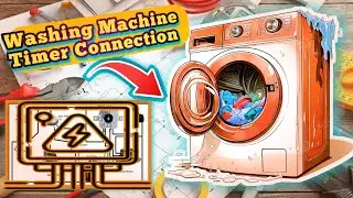 Step by Step Guide Wiring a 4 Wire Timer for Your Washing Machine | Ali Technical Power