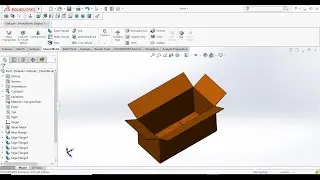Packing box design in solidworks || Solid works Tutorial for beginners || #mechepisode #solidworks