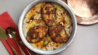 #asmr  Biryani Recipe | Easy King Fish Biryani | Surmai Fish #biryani | Full Guide  to Make Biryani