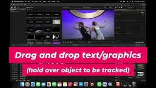 How to Add Auto Motion Tracking in your clips in Final Cut Pro