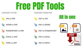 How to Easily Manage PDF Files Online for Free |#iLovePDF #PDFTools #OnlinePDFEditor #MergePDF