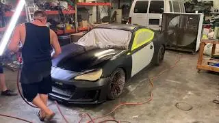 Painting Scion FRS Build | Part 3