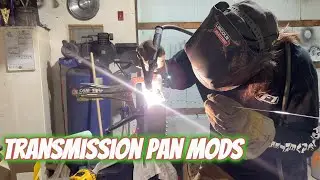 Modifying a Brand New Transmission Pan