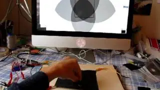 Resistive Location Sensing (test3 - Velostat with linearized data)