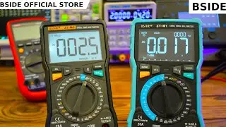 POWER!!! BSIDE ZT-M1 and ZT-M0 digital multimeter