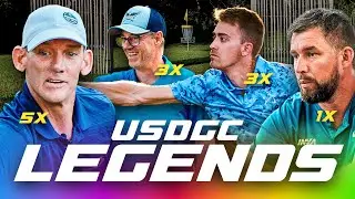 Disc Golf Legends 9 Holes Skins | Climo, Sexton, Schultz, Schusterick