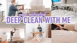 DEEP CLEANING THE FORGOTTEN SPACES OF MY HOME | SUPER CLEANING MOTIVATION!